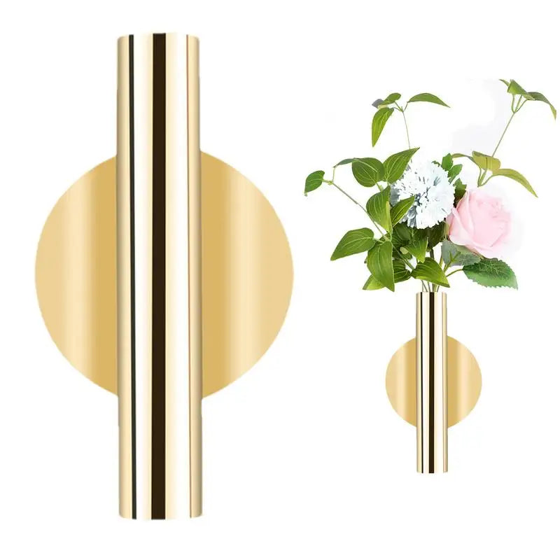 Wall Mount Flower Vase Tube Wall Hanging